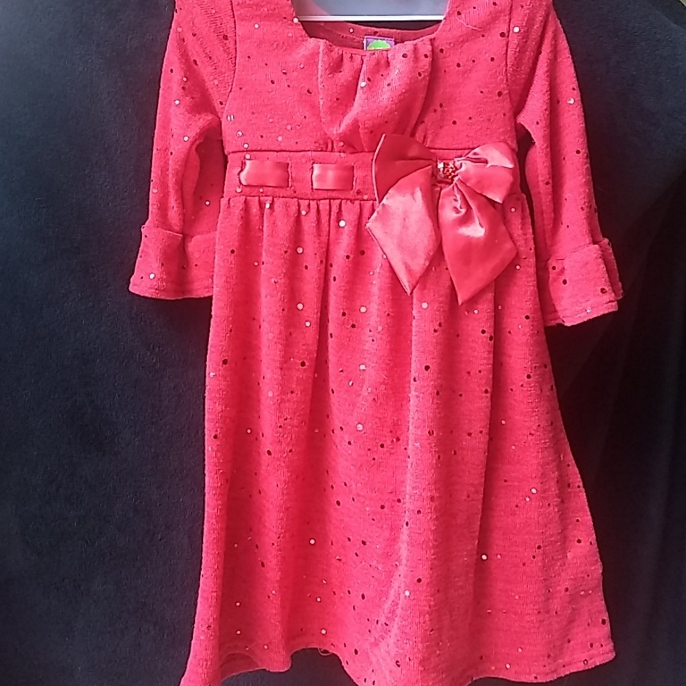 Beautiful Red Dollie and Me girls dress